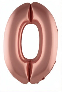 40" Rose Gold Foil Number Balloon (0-9)